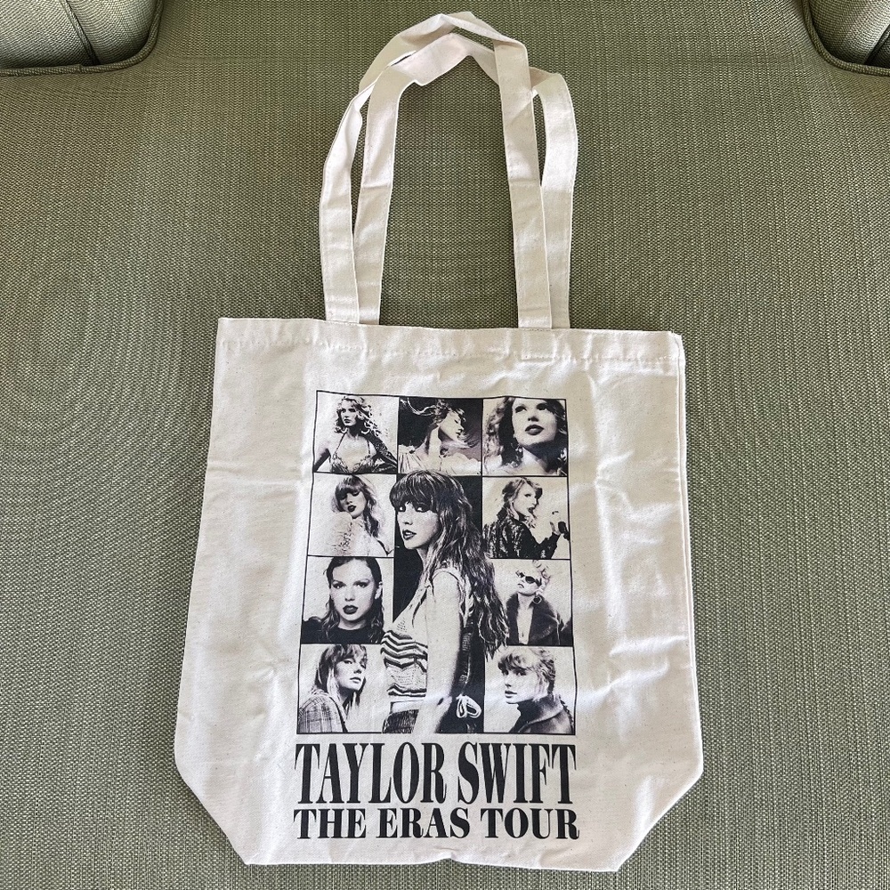 Taylor Swift Eras Tour Tote VIP Canvas Tote Bag